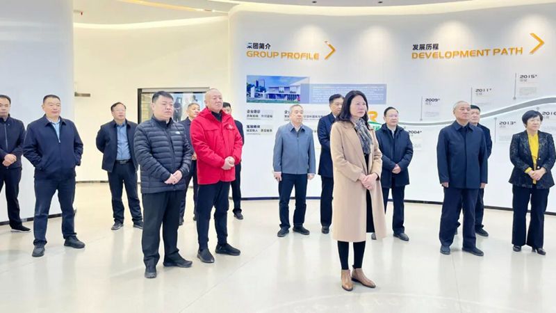 河南省政協(xié)副主席霍金花一行蒞臨旭瑞集團(tuán)參觀調(diào)研！